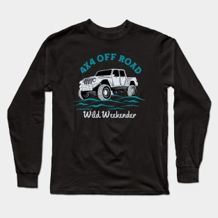 4x4 Off Road Wild Weekender Long Sleeve T-Shirt